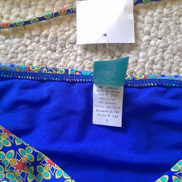 NWT Sunsets Cali Bathing Suit Swimwear small - Picture 5 of 6